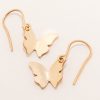 Gold Butterfly earrings