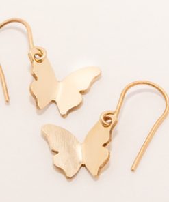 Gold Butterfly earrings